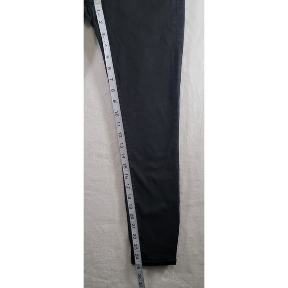 ARMANI EXCHANGE Women's Jeans Size 29 Black Super Skinny Mid-Rise Stretch Denim - Picture 13 of 16
